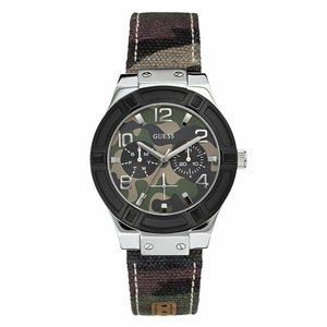 Guess Women's Standout Sparkle Camo Sport 38mm Watch